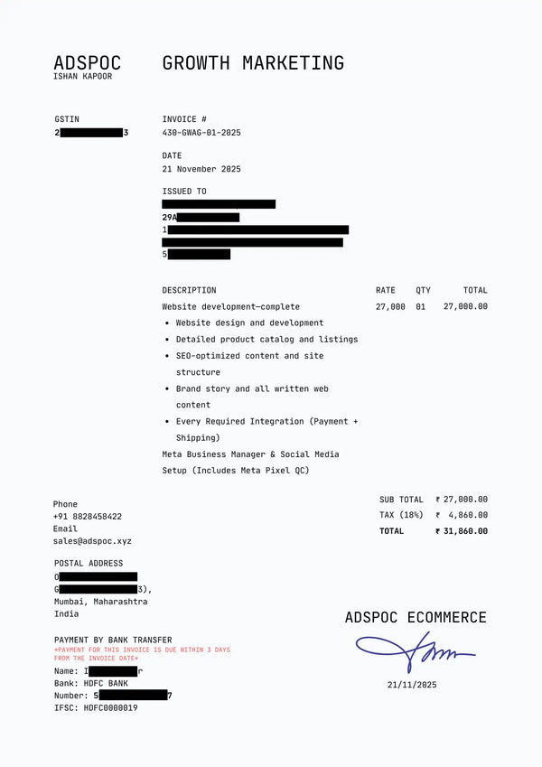 Invoice 2
